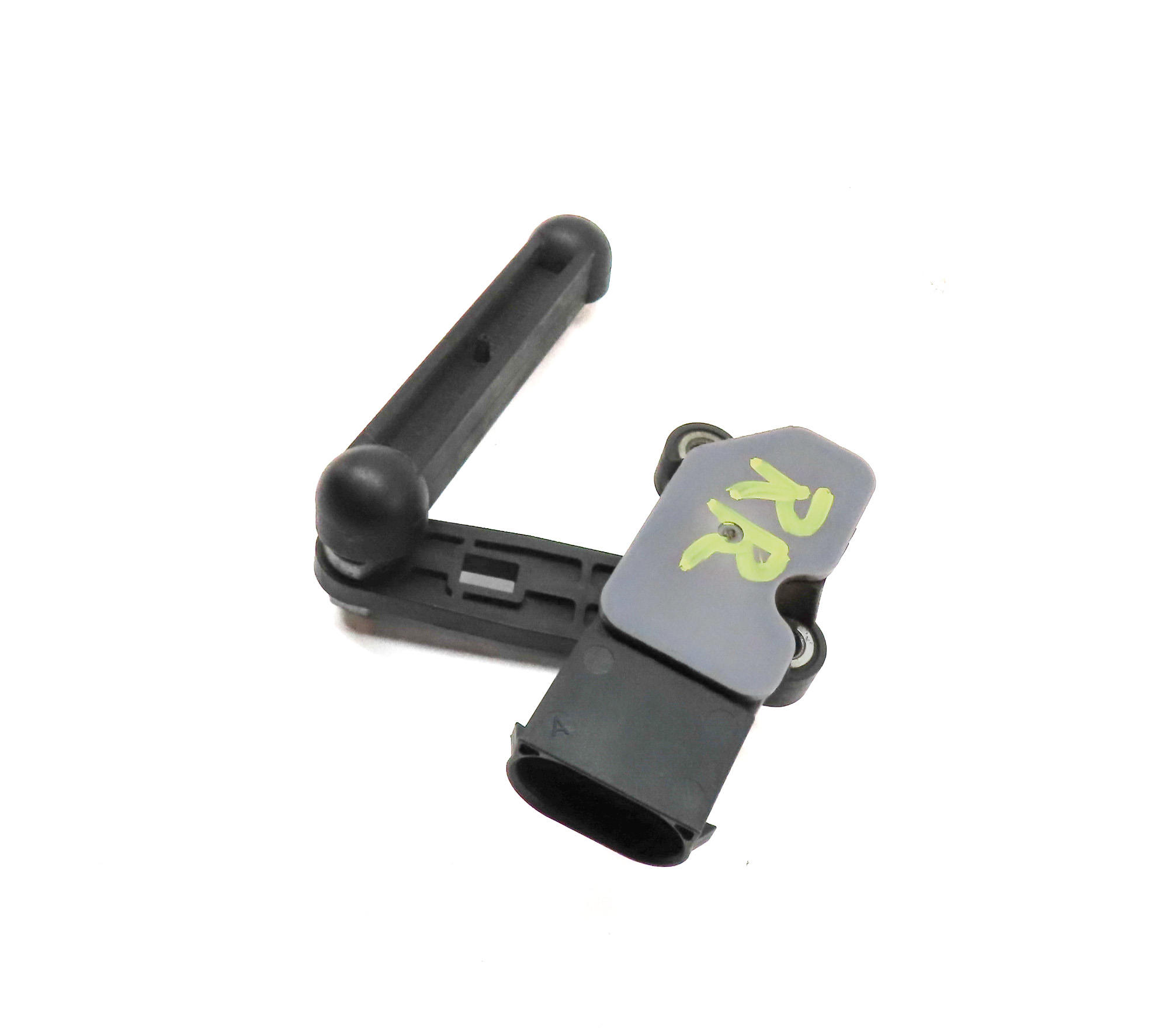 2017 BMW X1 (F48) REAR RIGHT SUSPENSION HEIGHT LEVEL SENSOR MODULE — exact item pictured